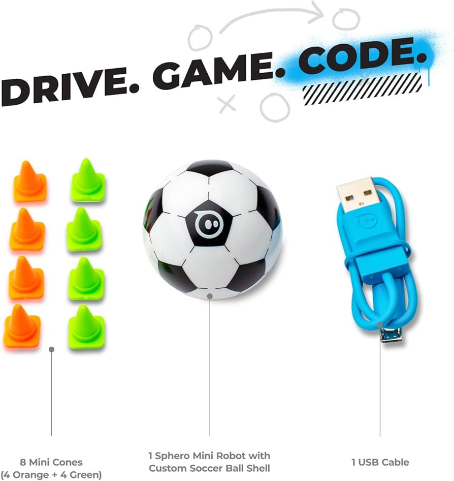 Amazon.com: Sphero Mini Soccer - Coding Robot Ball - Educational