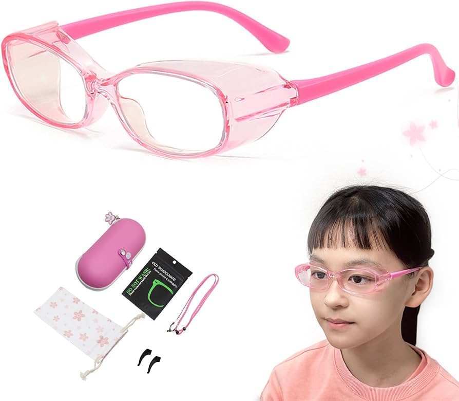 Amazon.co.jp: 花粉防止メガネ 子供用 曇らない 「2024年版」花粉症