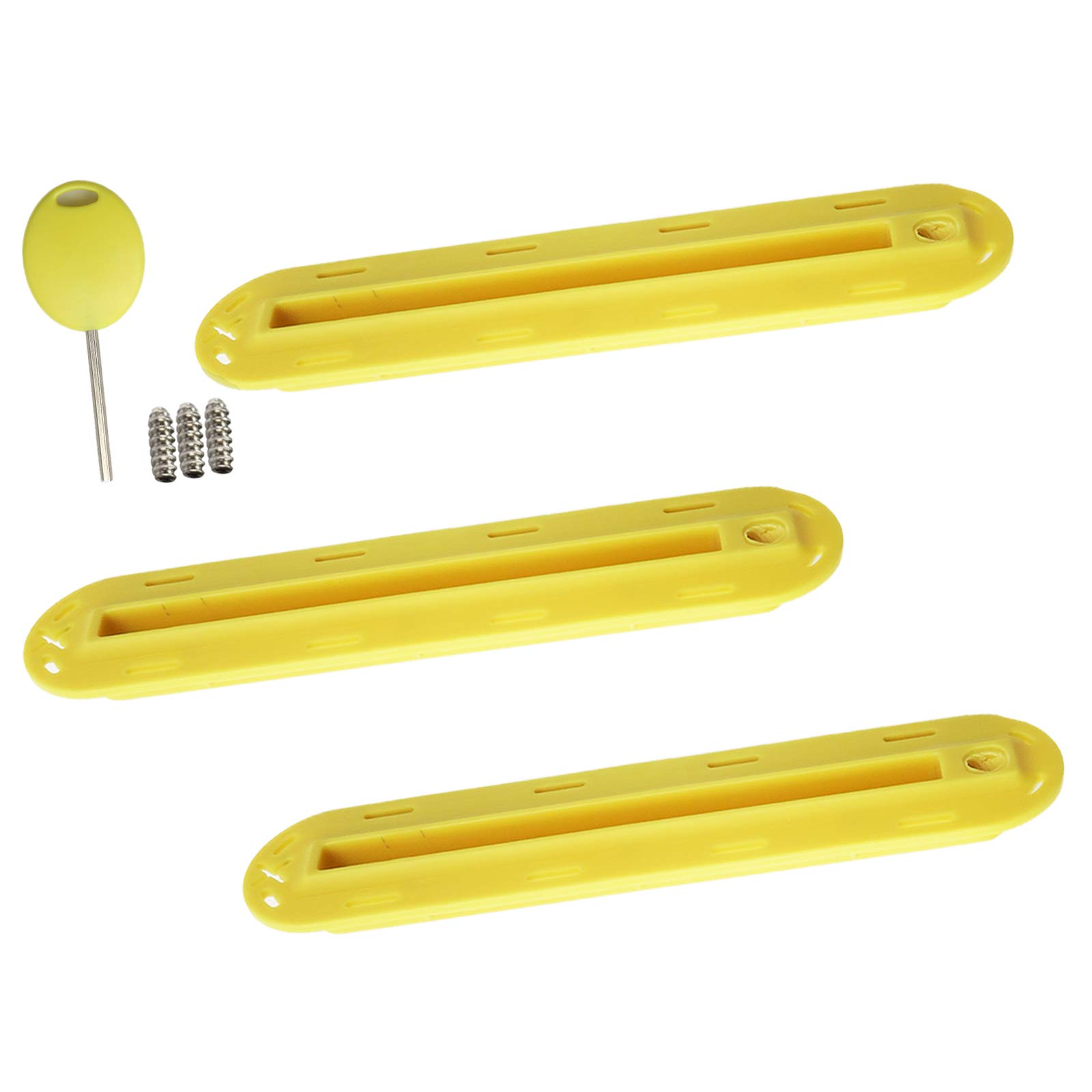 Amazon | AQUBONAサーフボードフィンボックスセット、キースクリュー