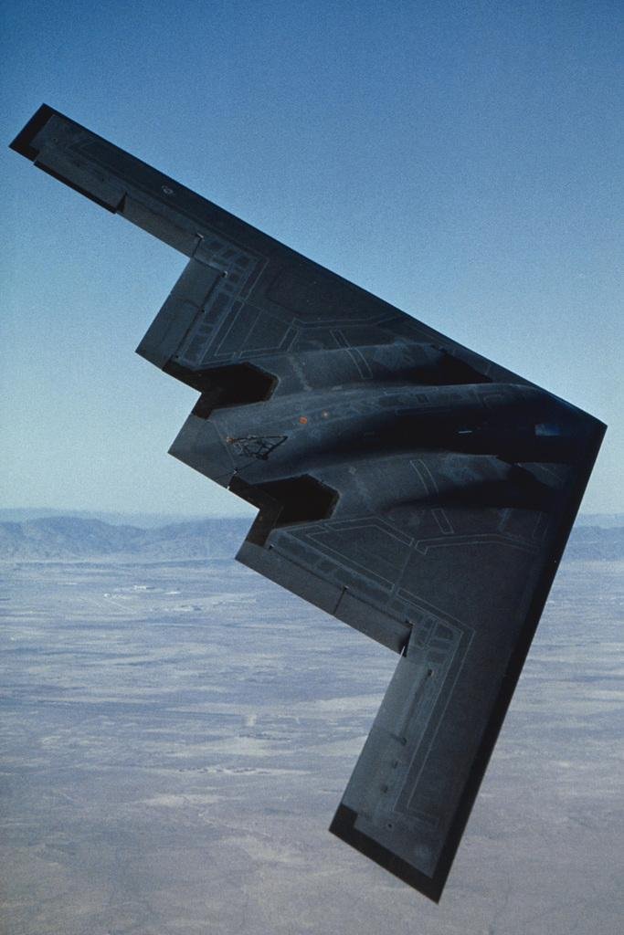 Amazon.com: Northrop B2 Stealth Bomber in Flight Photo Photograph