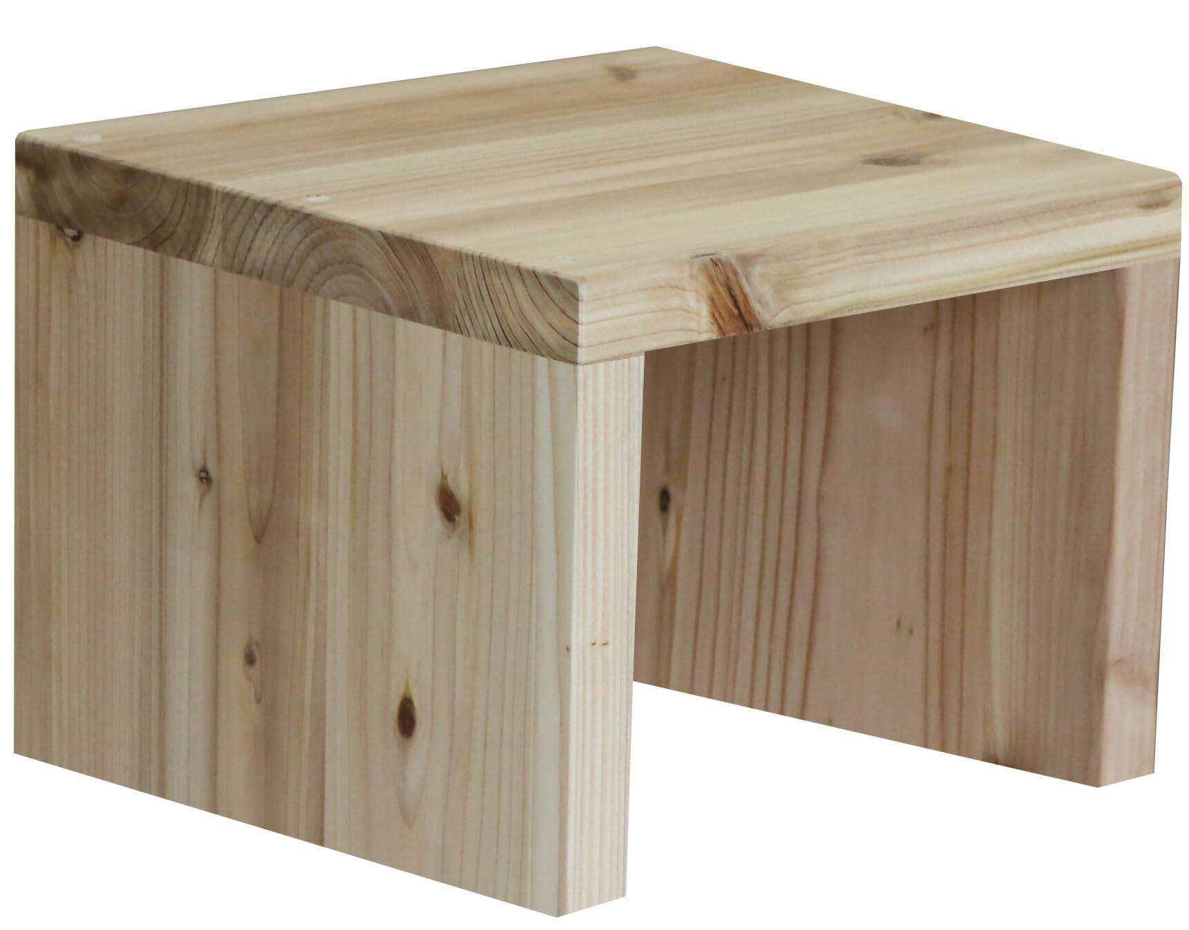 Amazon｜WOODPRO コの字 ラック 幅27cm 高さ16cm 奥行25cm 無塗装 国産