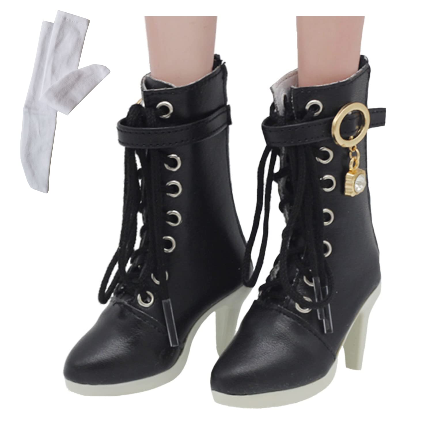 Amazon.co.jp: OLYOLY【2点セット】1/3 ドール 用 シューズ 靴 ブーツ