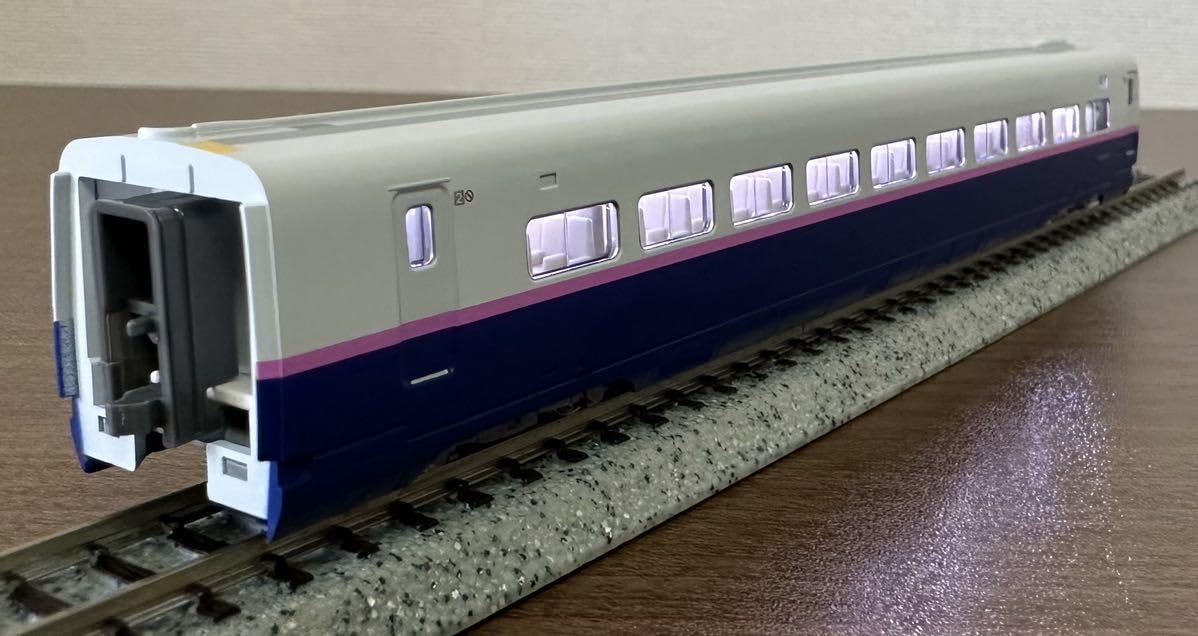 200系上越東北新幹線10両 kato ライト点灯動力動作確認済 200系上越