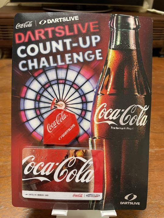 コカ・コーラ ダーツライブカード&フライト 激レア】コカ・コーラ