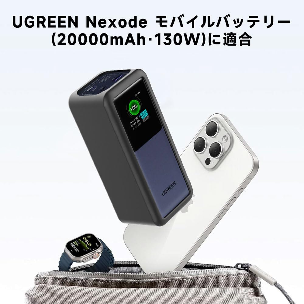 Amazon | For UGREEN Nexode/UGREEN Nexode 原神 モバイルバッテリー
