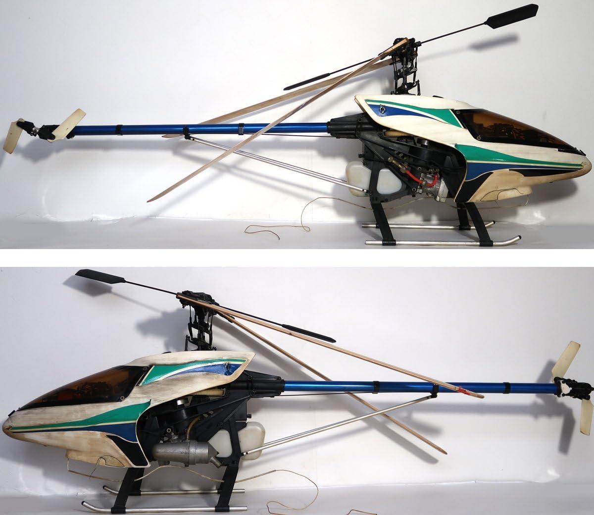 引き取り限定 エンジンラジコンヘリコプター HIROBO/ヒロボー エンジン