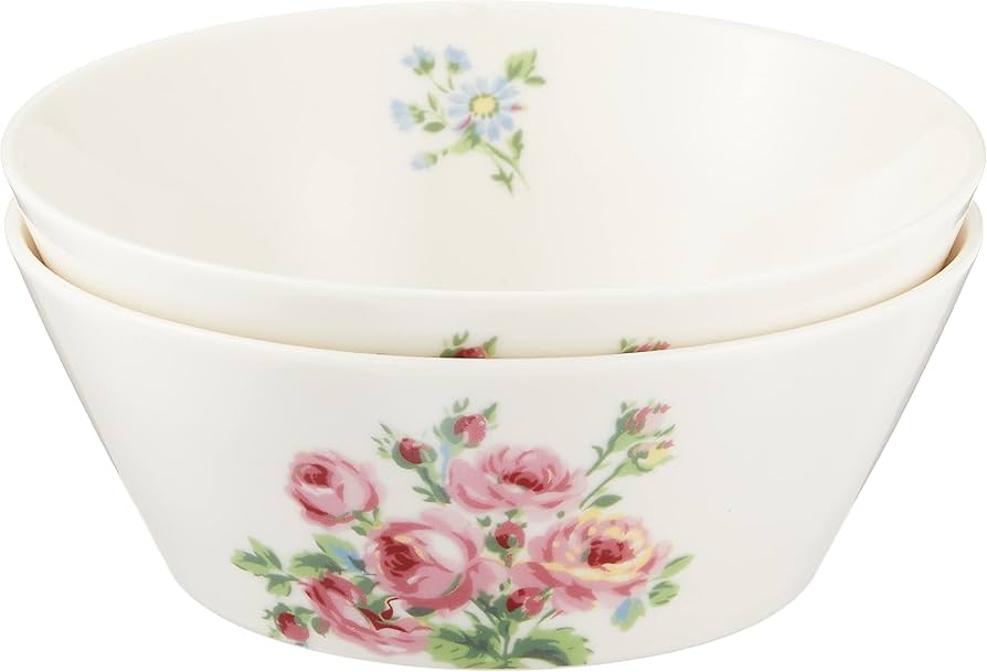 Amazon.co.jp: ローラアシュレイ バンチェッド ロージズ ボウル ペア