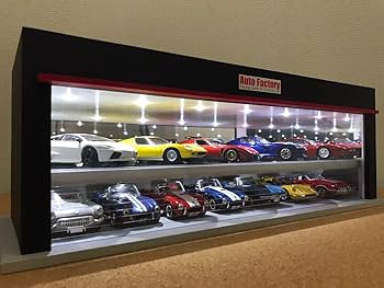 Amazon.co.jp: ミニカー ジオラマ 1 64 1 43 ショールームⅢ／ホコリ