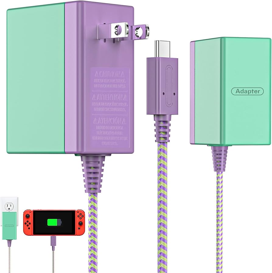 Amazon.com: AC Adapter for Nintendo Switch, Fast Travel Wall