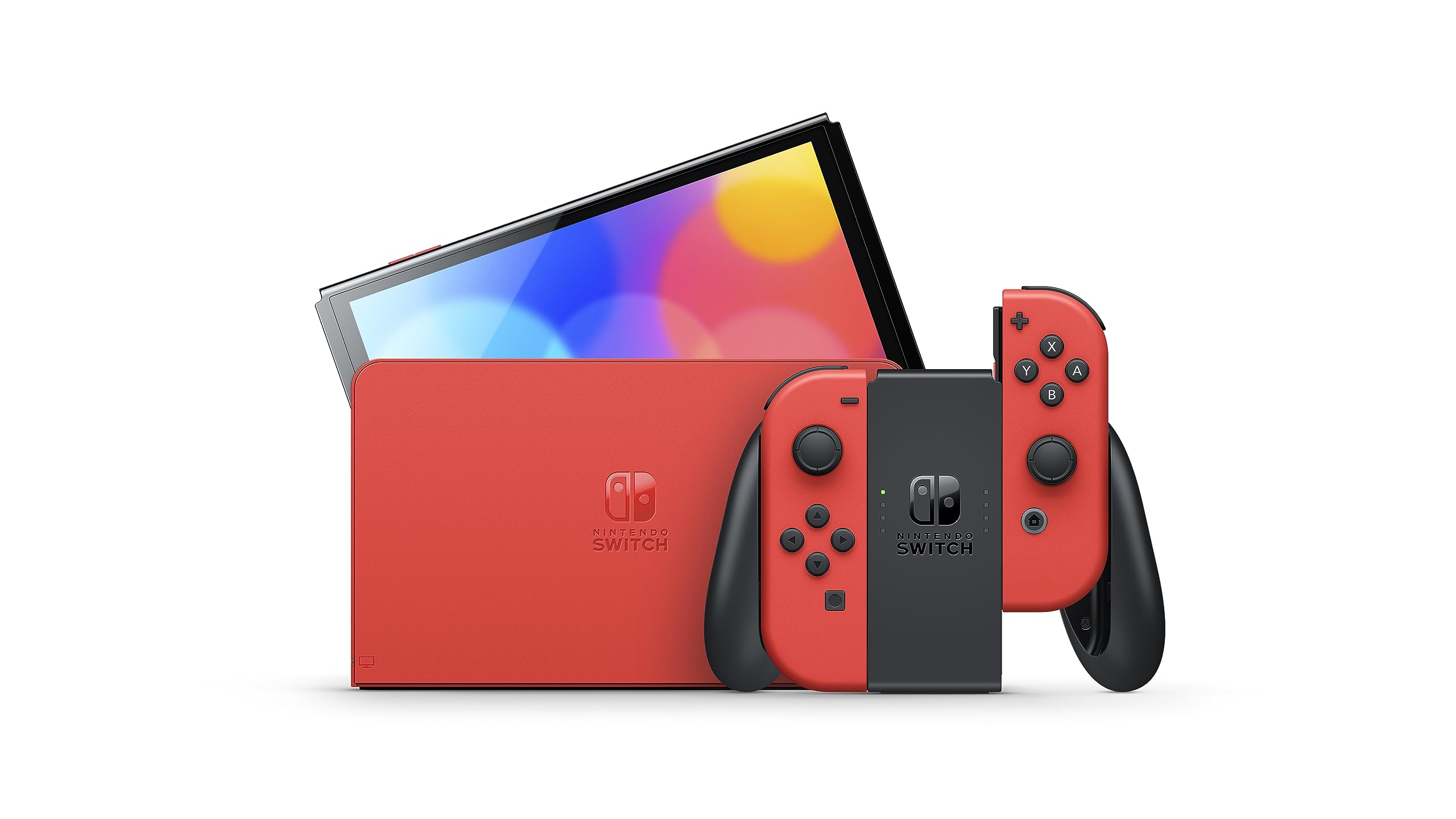 Amazon.com: Nintendo Switch (OLED model) Mario Red JDM