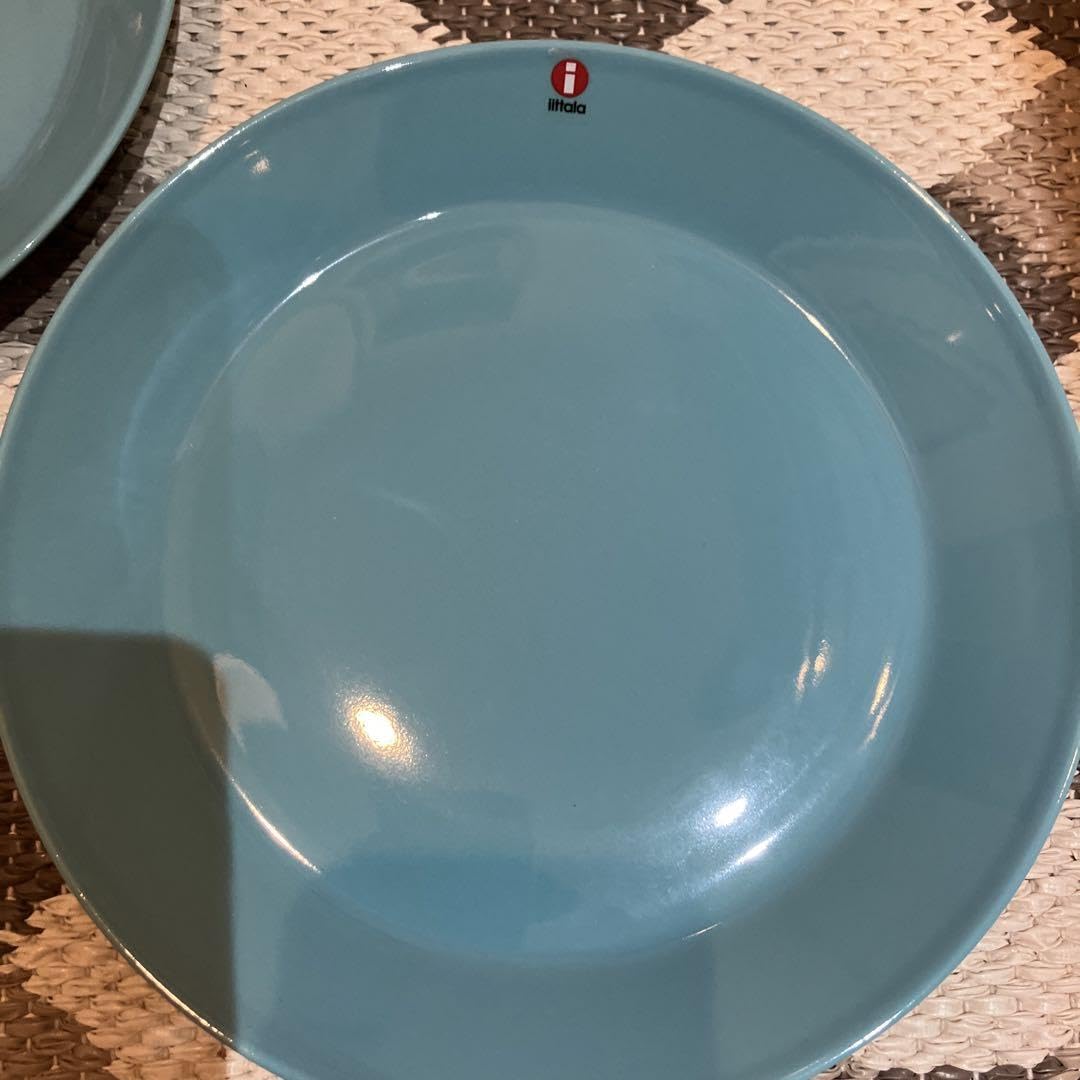 Amazon.co.jp: イッタラ ティーマ ターコイズプレート21cmセット