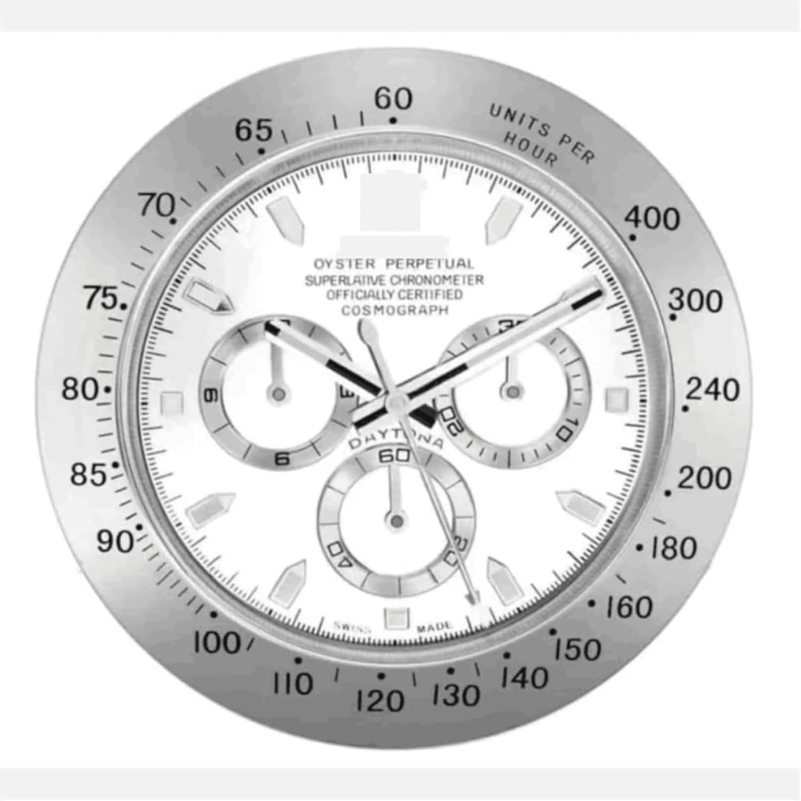 Amazon.co.jp: FUMAOYU ロレックス風 壁掛け時計 デイトナデザイン