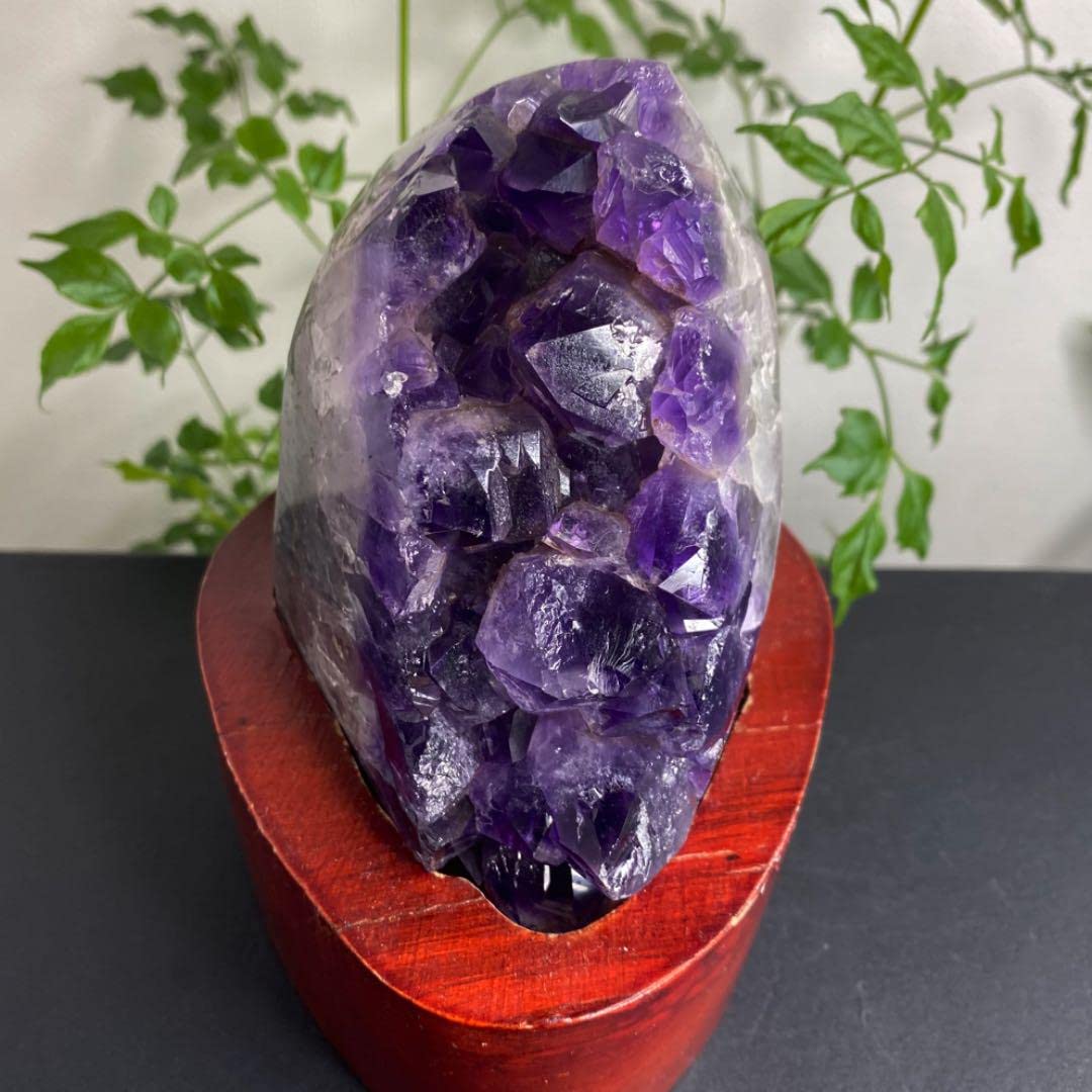 Amazon.co.jp: 絶品濃紫の煌めき キラキラアメジストクラスター