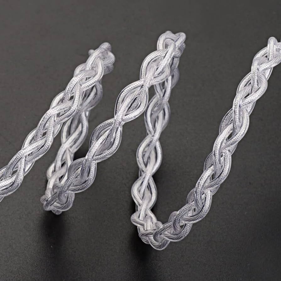 Amazon | NICEHCK SilverLoong イヤホンリケーブル 7N銀メッキ単結晶銅