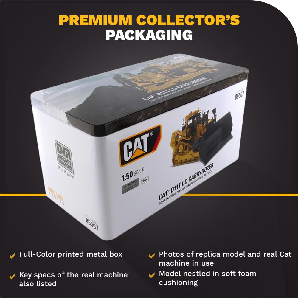 Amazon.com: Diecast Masters 1:50 Scale Caterpillar D11T CD