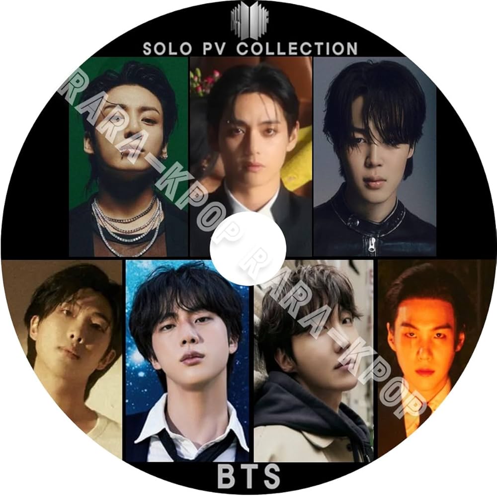 Amazon | BTS DVD 最新 2024 V テテ グク 3D ソロ 新曲 ベスト曲 SOLO