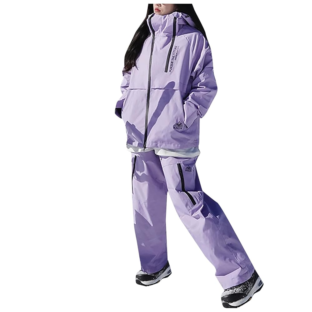 スキーウェア 上下セット Lサイズ ネイビー 女性用 スキーウェア 上下