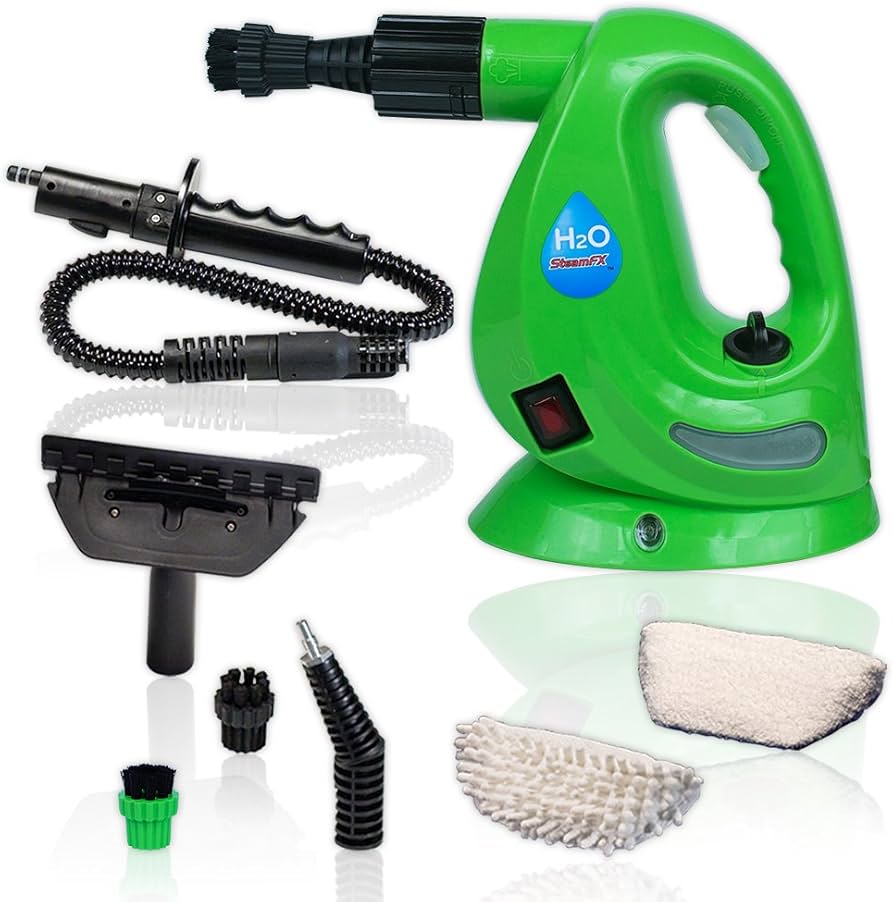 Amazon | 【正規品】H2OスチームFX 8点デラックスセット (グリーン