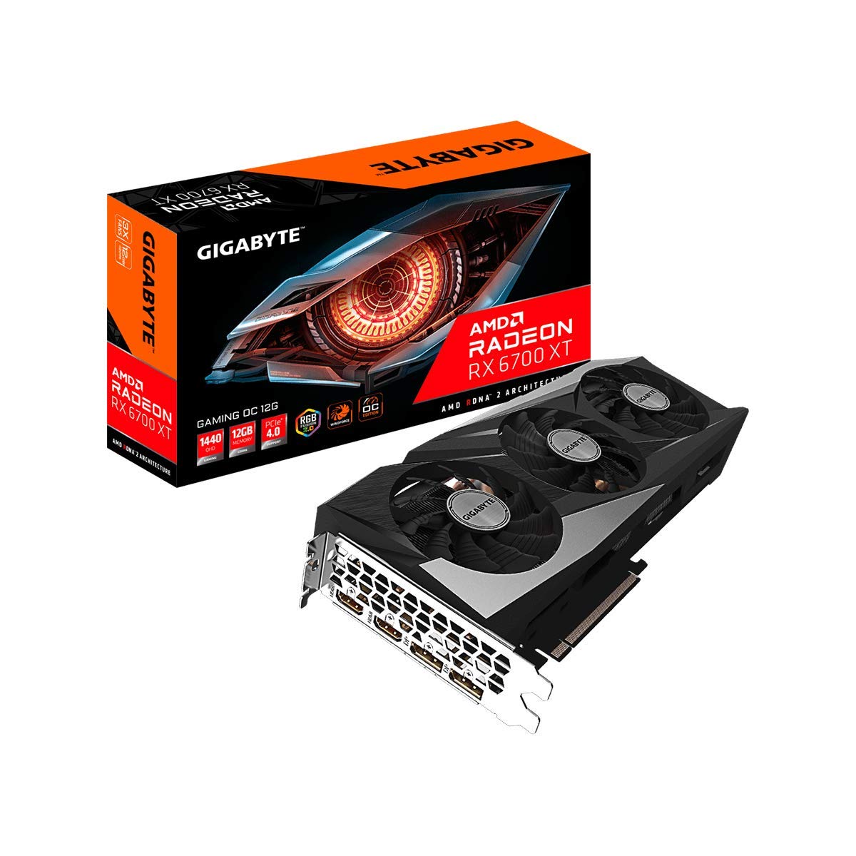 グラフィックボード・グラボ・ビデオカード RX6700XT 12GB Amazon.co