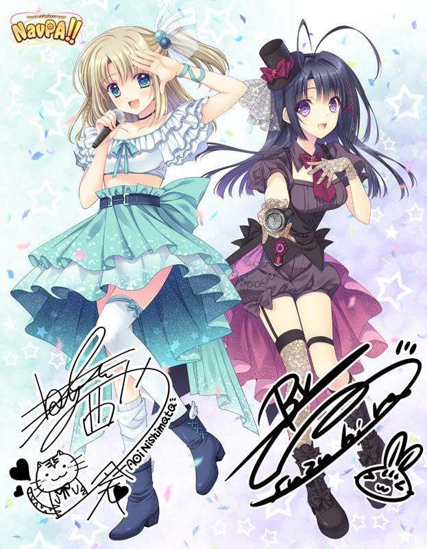 Amazon.co.jp: 西又葵・鈴平ひろ 直筆サイン入りF6キャンバスアート