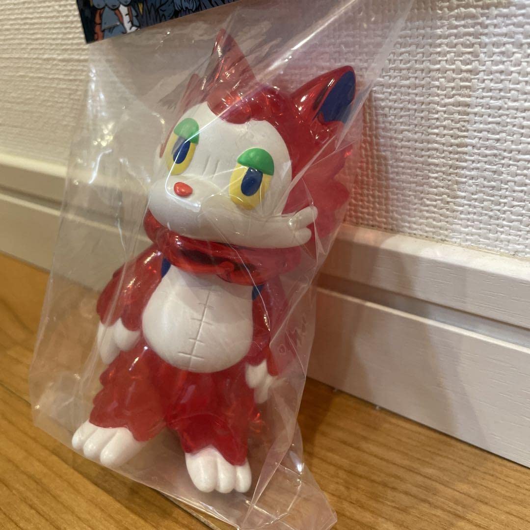 Amazon.co.jp: @おおかみくん@あらいきりこ@ゲームカラーブルー@ソフビ