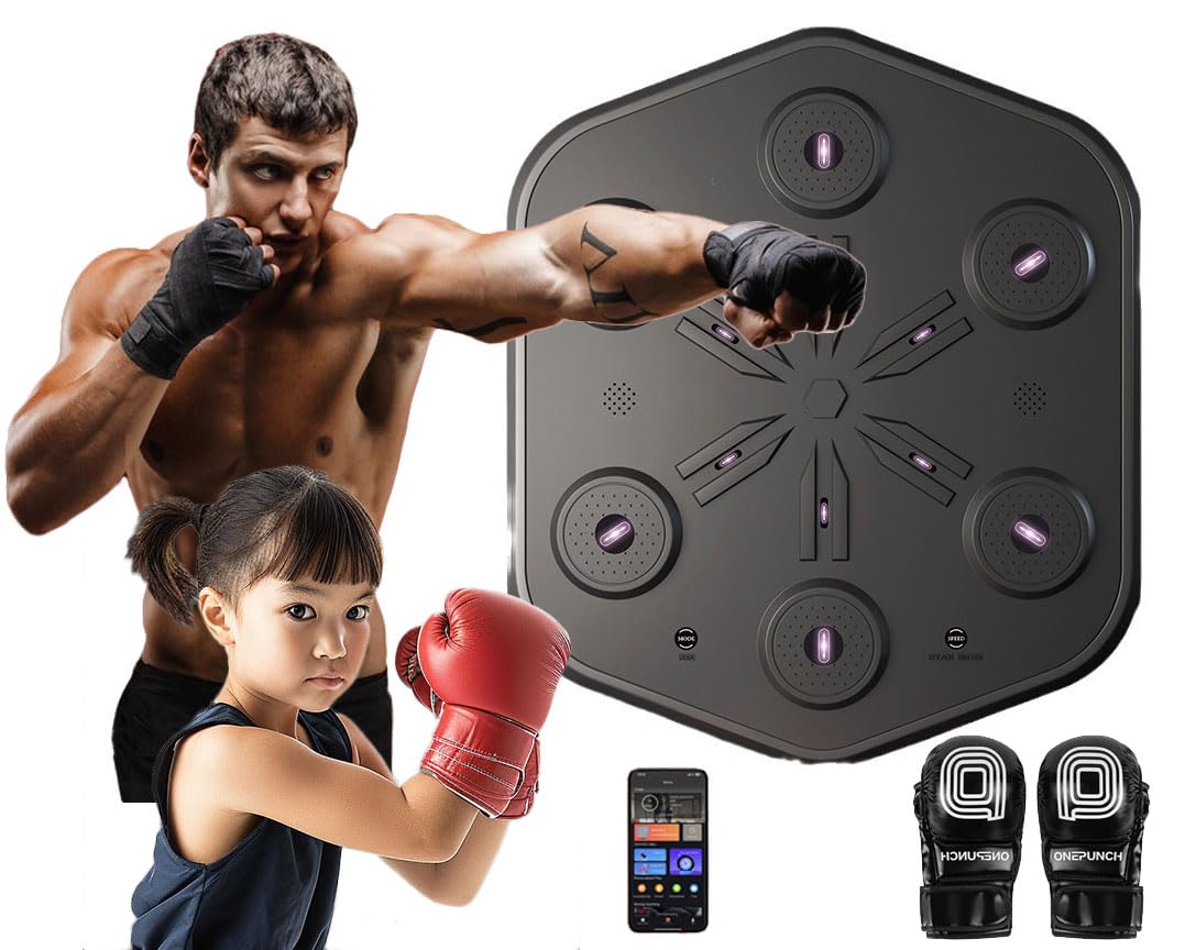 Amazon | ONEPUNCH™ アプリ、ボクシング装置、大人と子供向けの