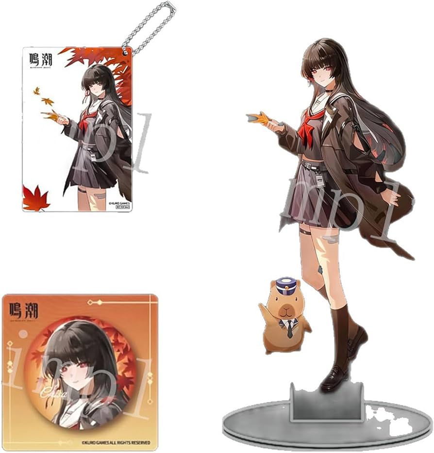 Amazon.co.jp: 鳴潮 千咲 アクリルスタンド カード キーホルダー 缶