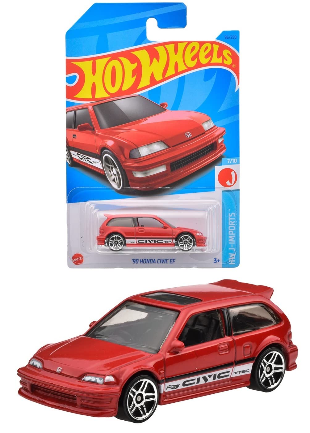 Amazon | ホットウィール(Hot Wheels) ベーシックカー '90 ホンダ