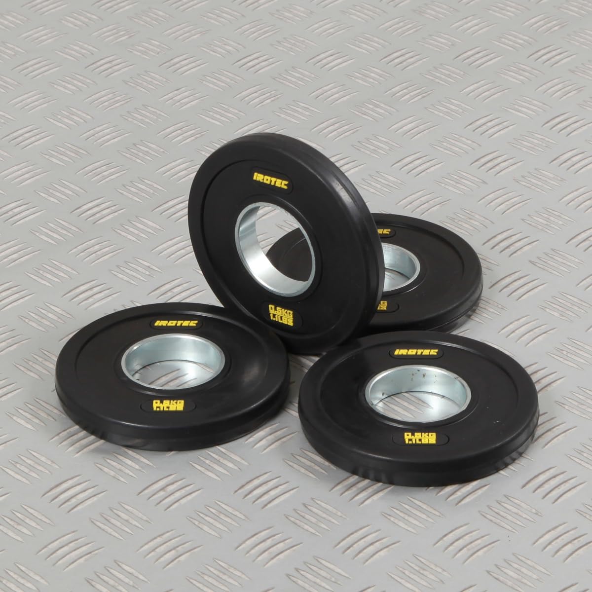 IROTECオリンピックラバープレート20kg セット② アイロテック(IROTEC
