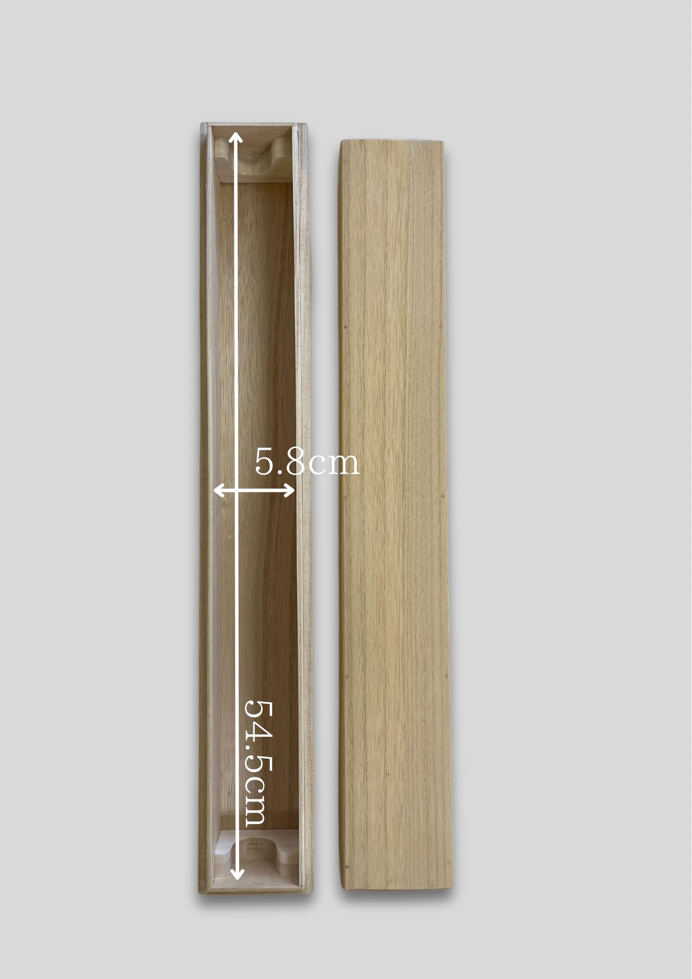 Amazon｜掛け軸/掛軸用桐箱 日本産 タトウ箱・防虫香・表題シール付 1