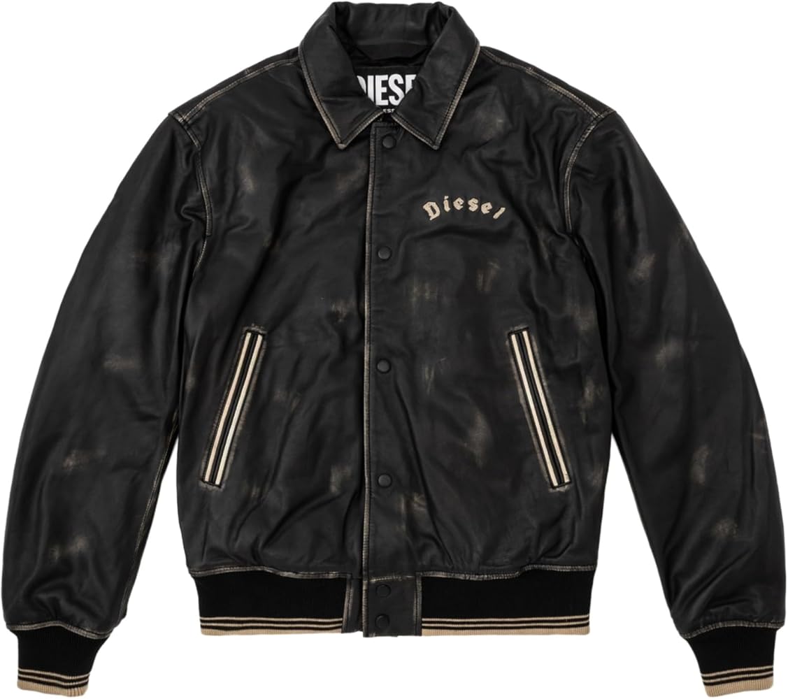 Amazon.co.jp: [Diesel] [ディーゼル] メンズ レザージャケット NEW