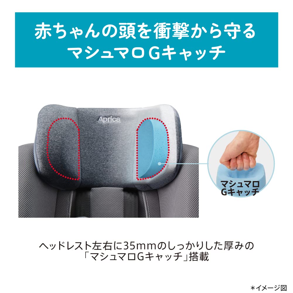 Amazon | Aprica(アップリカ) チャイルドシート ISOFIX固定 クルリラ