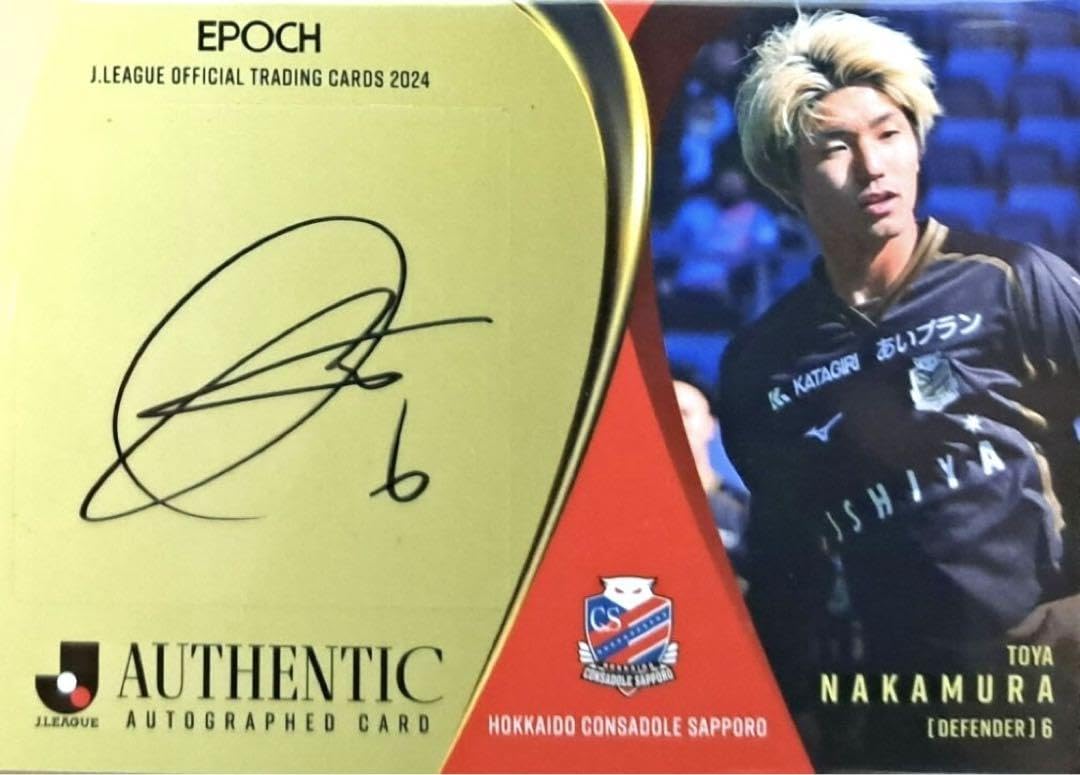 EPOCH 2019 北海道コンサドーレ札幌 直筆サインカード チャナティップ