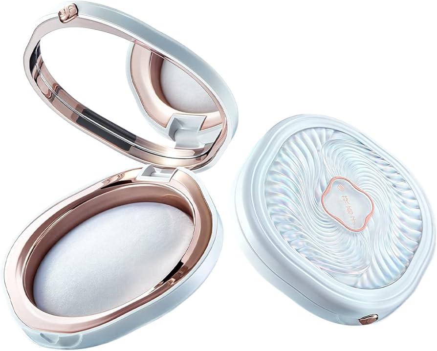 Amazon | 【公式】花西子 FLORASIS 玉養桃花 プレストパウダー 崩れ