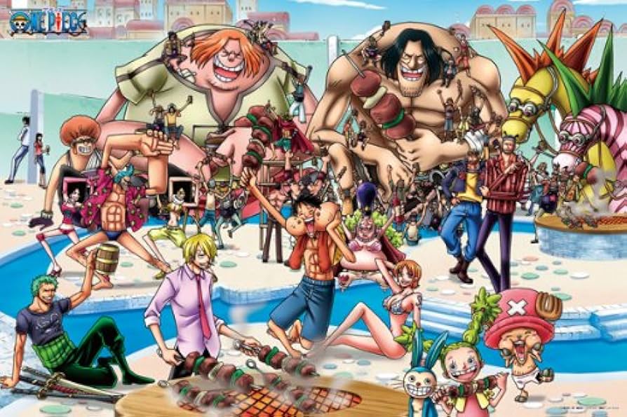 Amazon.co.jp: 1000ピース ジグソーパズル ONE PIECE よーし! ! 宴だァ