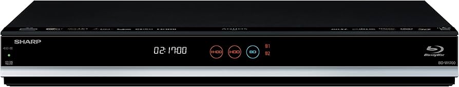 Amazon.co.jp: シャープ 1TB 2チューナー ブルーレイレコーダー AQUOS