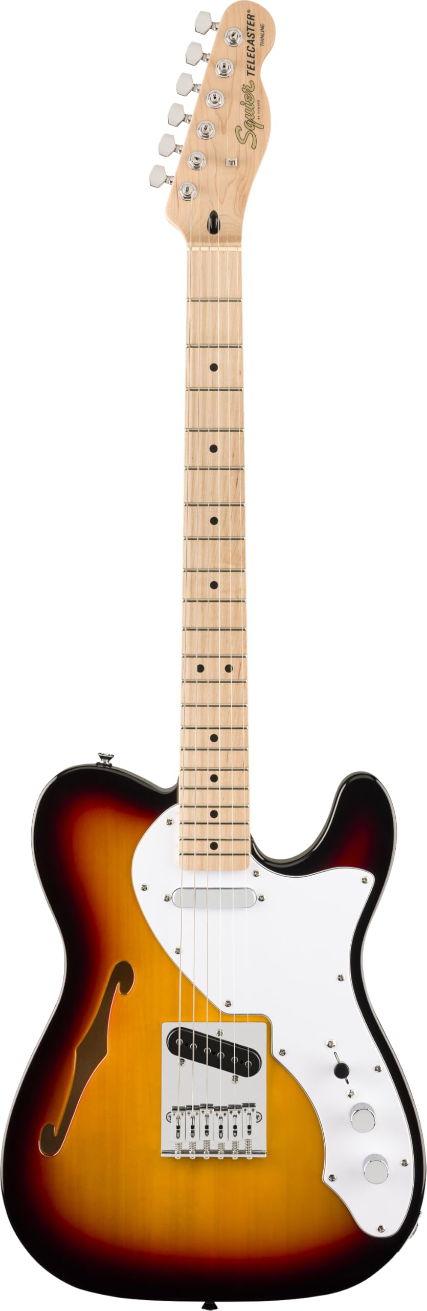 Amazon.com: Affinity Series Telecaster Thinline, Maple Fingerboard