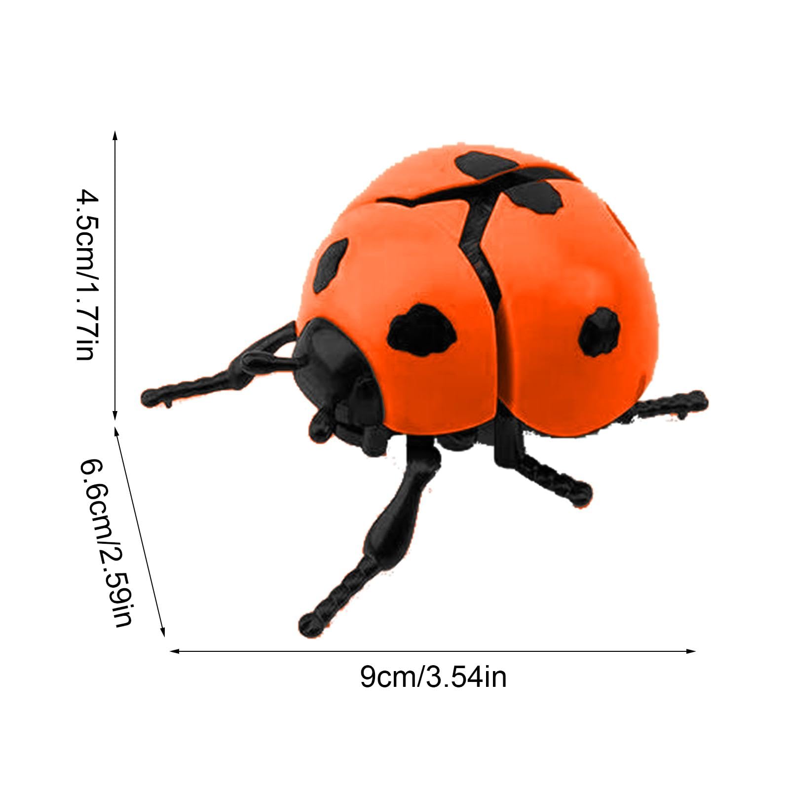 Amazon.co.jp: Mdikawe てんとう虫の時計仕掛けのおもちゃ、歩く