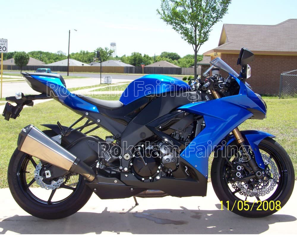 Amazon | フェアリングセット 適用ZX10R 2008 2009 2010 Ninja 忍者