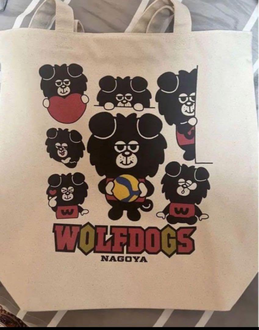 Amazon.co.jp: 公式 ウルフドッグス名古屋 コラボ トートバッグ 限定品