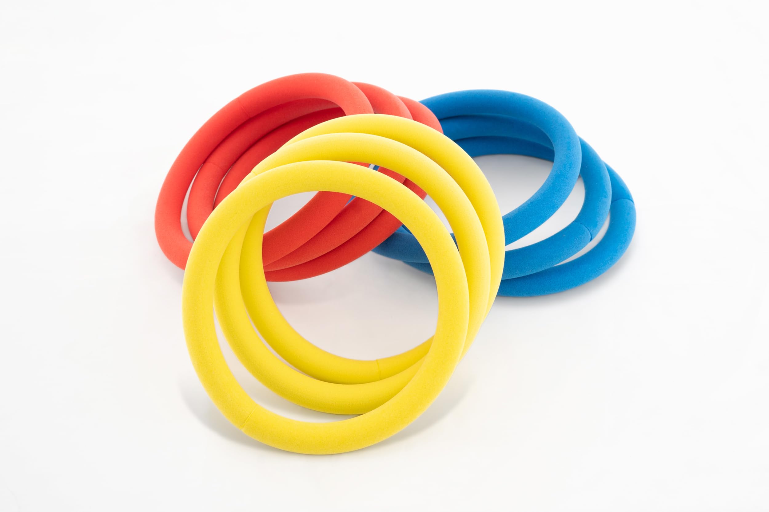 Amazon.co.jp: 国際輪投げ協会 公式輪投げ専用 輪 9本セット(3色×3本