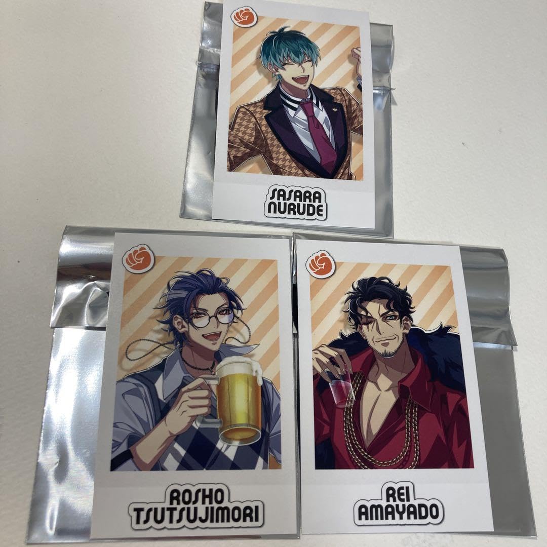 ヒプノシスマイク 白膠木簓 7th Anniversary Mixa チェキ風 ヒプノシス