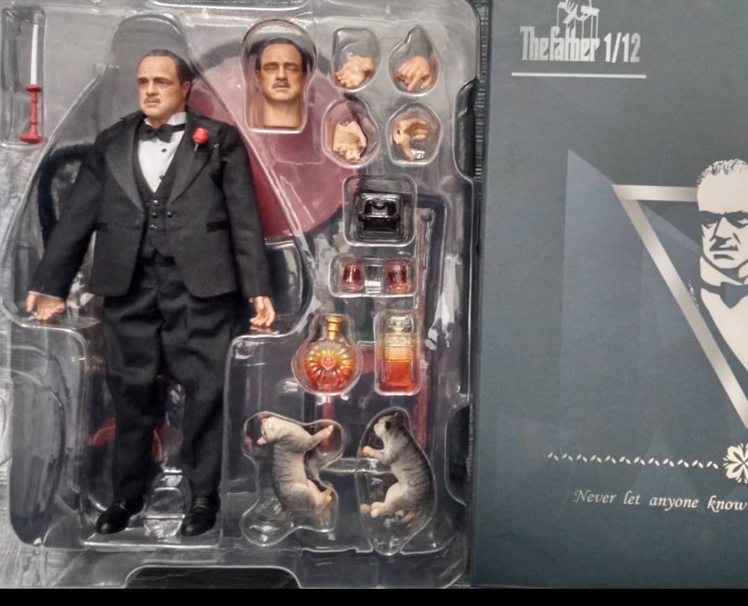 Amazon.co.jp: 1/12 ゴッドファーザー ドン・コルレオーネ アクション