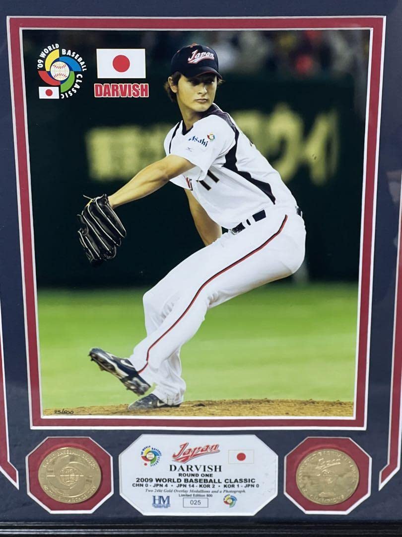 Amazon.co.jp: ダルビッシュ有 2009年WBC優勝記念パネル : スポーツ