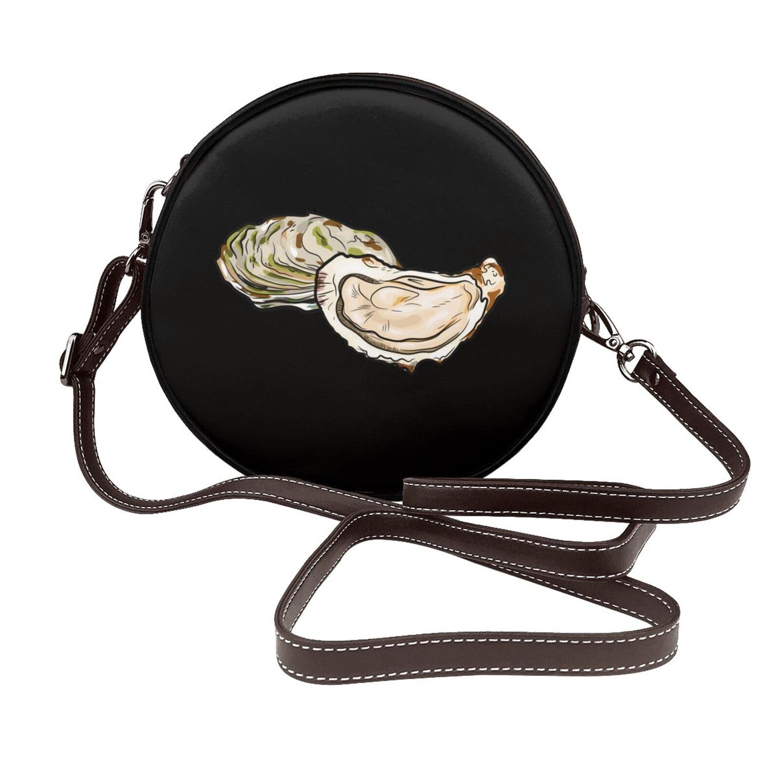 Amazon.co.jp: ショルダーポーチ 牡蠣柄 カキ ワンショルダーバッグ