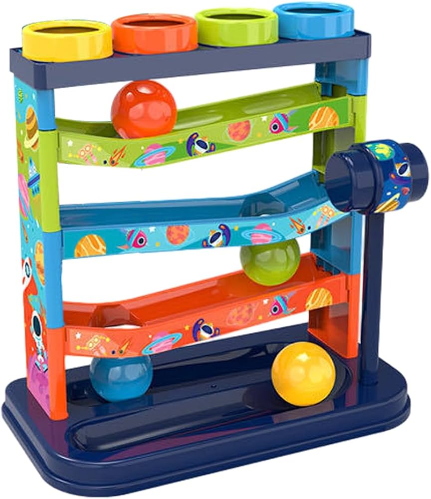 Amazon.co.jp: Ladruph スロープ トイ ボール コースター 組み立て