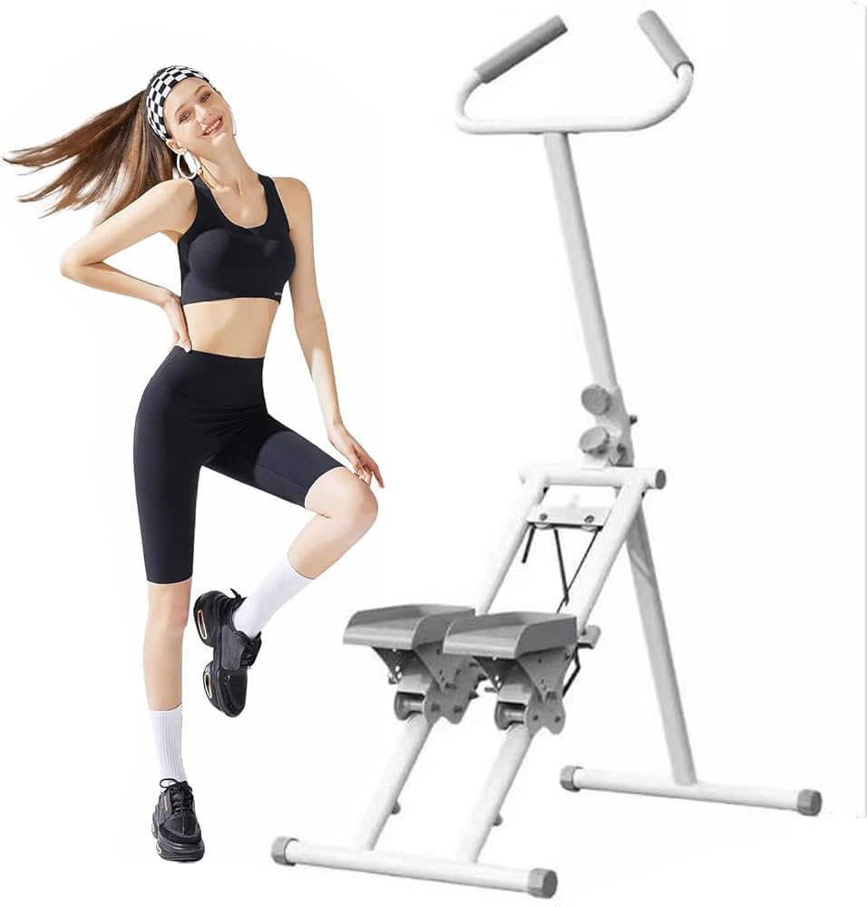 Amazon | 垂直クライマー階段ステッパー - 高さ調節可能な折りたたみ式