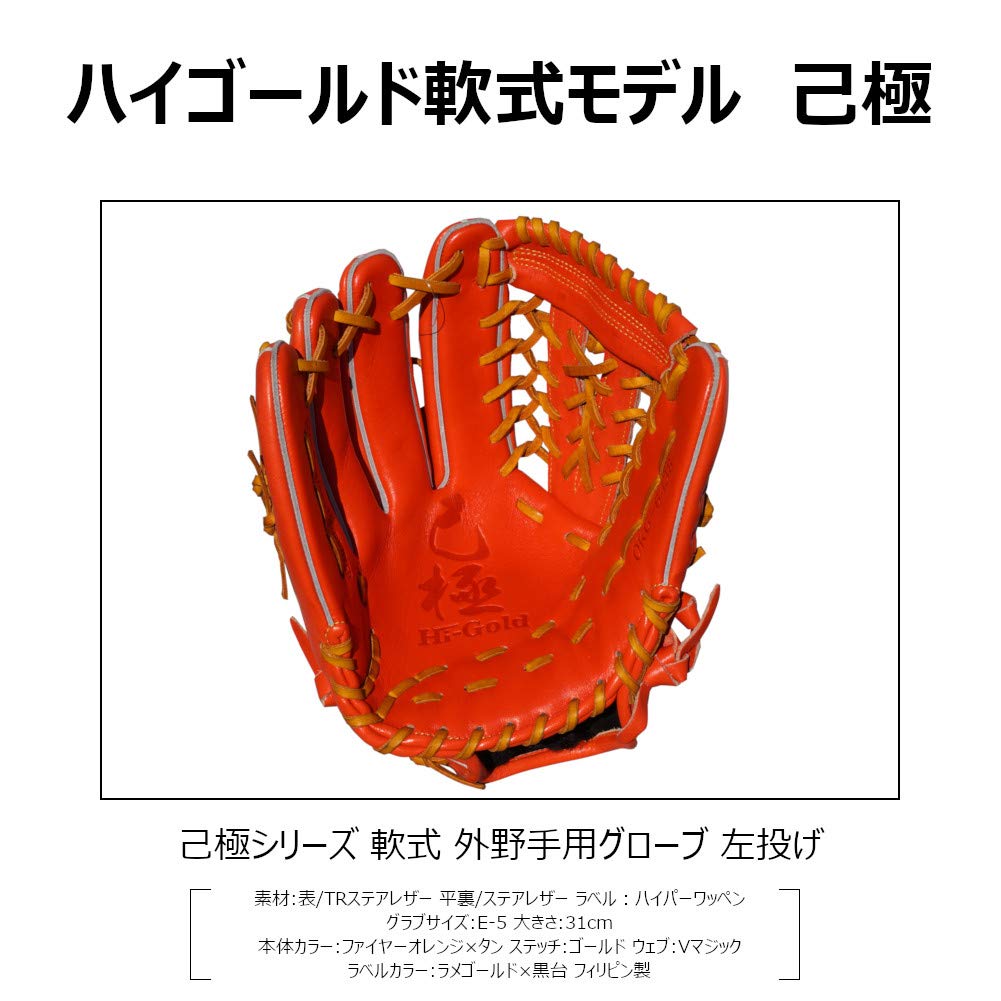 Amazon | HI-GOLD(ハイゴールド)軟式グラブ己極(おのれきわめ)シリーズ