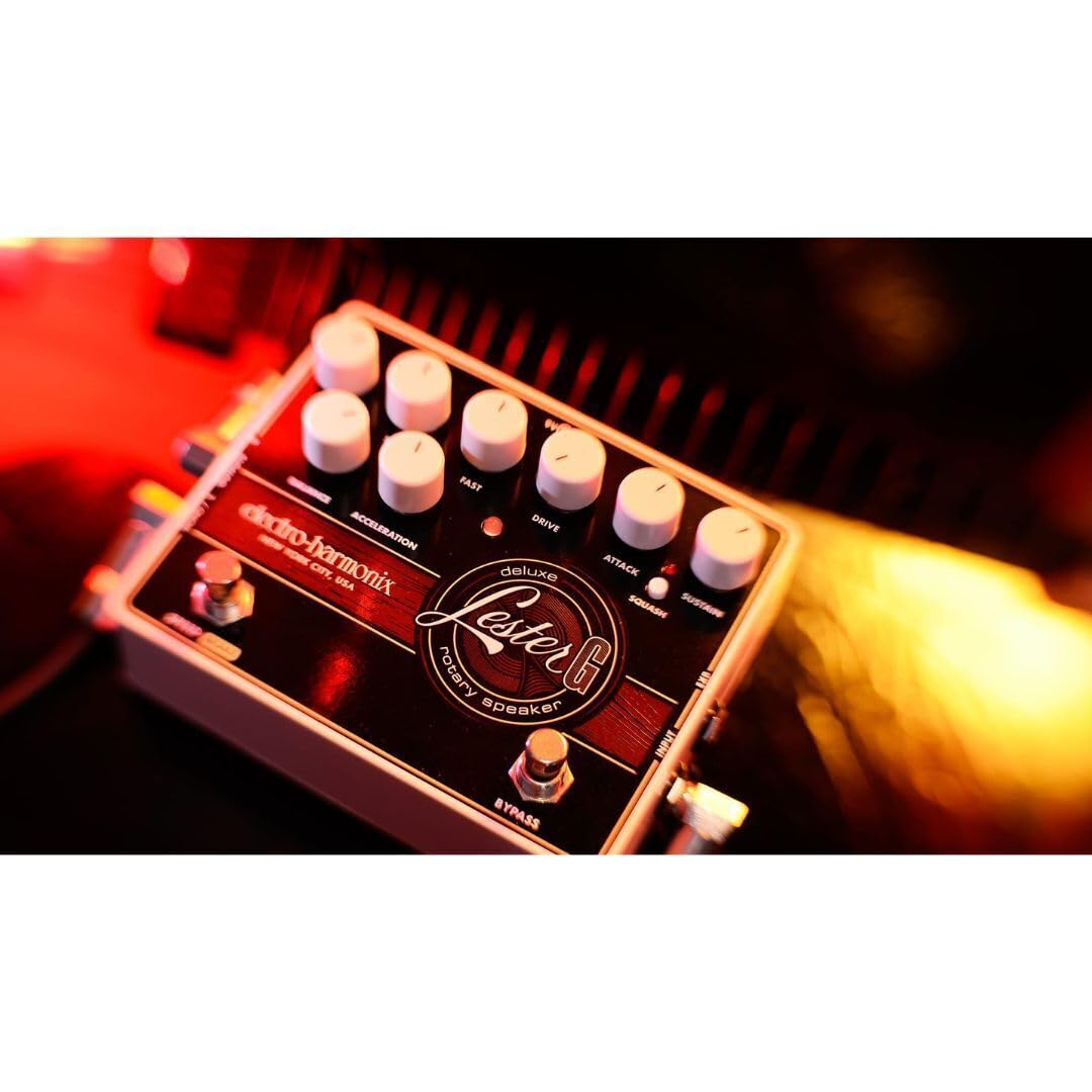 Amazon.com: Electro-Harmonix Lester-G Deluxe Rotary Speaker