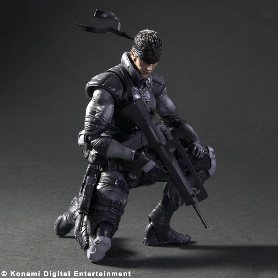 Amazon.com: Square Enix Metal Gear Solid Solid Snake Play Arts Kai